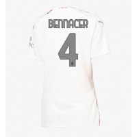 AC Milan Ismael Bennacer #4 Bortatröja Kvinnor 2023-24 Korta ärmar